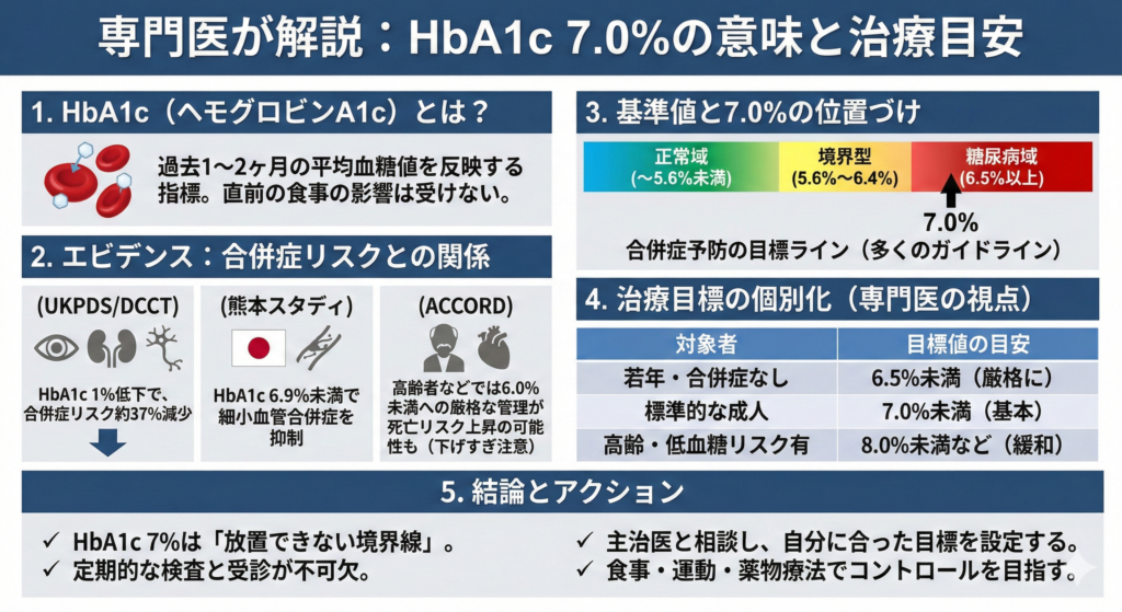 HbA1c7%は危険？